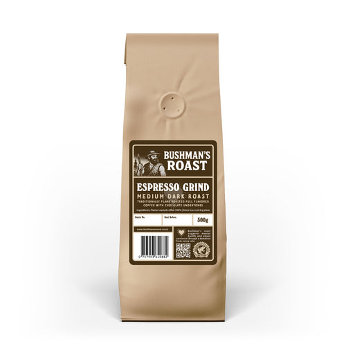 BUSHMAN'S ROAST | ESPRESSO GRIND | SINGLE ORIGIN MEDIUM DARK ROAST