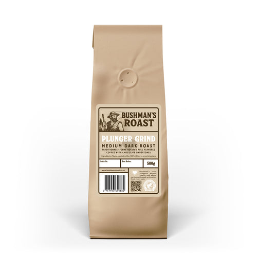 BUSHMAN'S ROAST | PLUNGER GRIND | SINGLE ORIGIN MEDIUM DARK ROAST